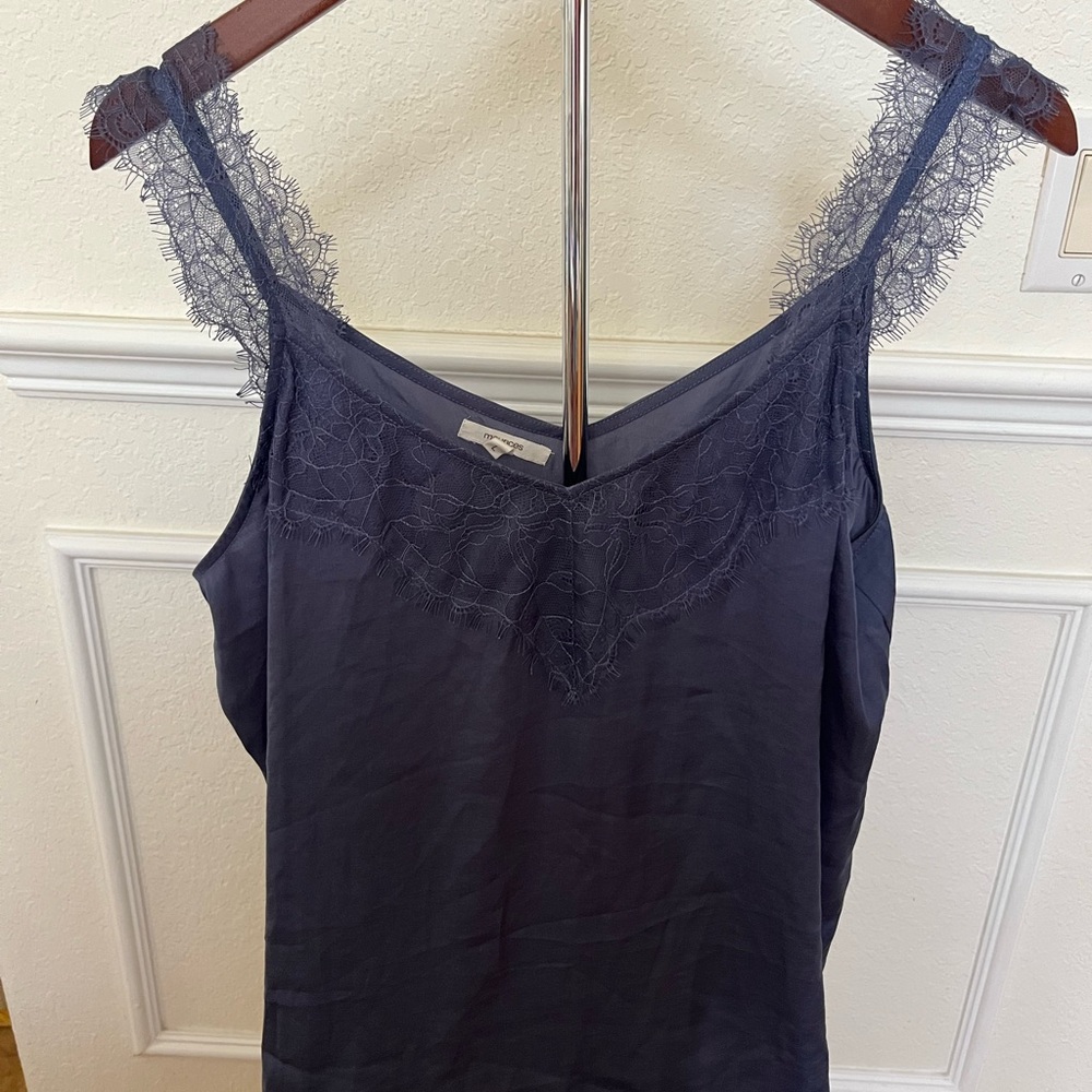 Maurices Purple Lace Trim Camisole